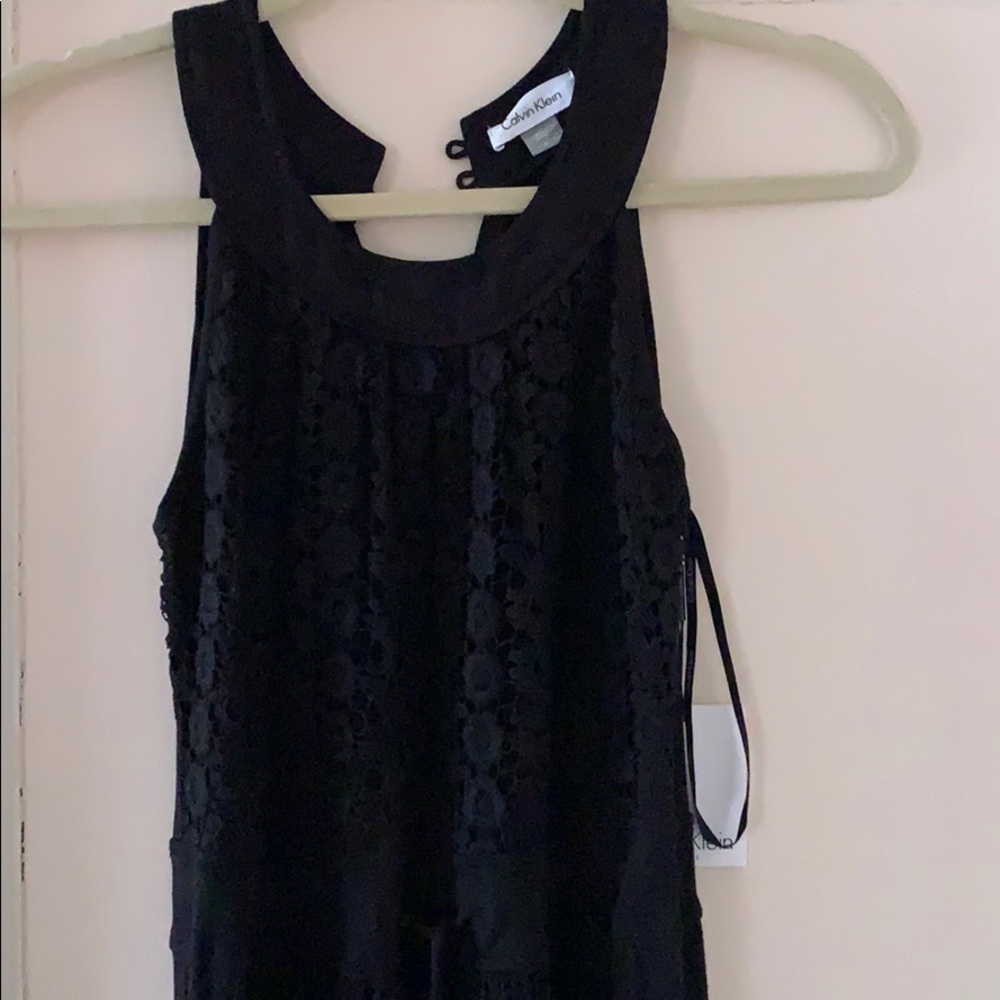 Black Calvin Klein maxi dress. Never worn!